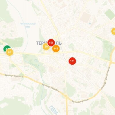 якість повітря Тернопіль