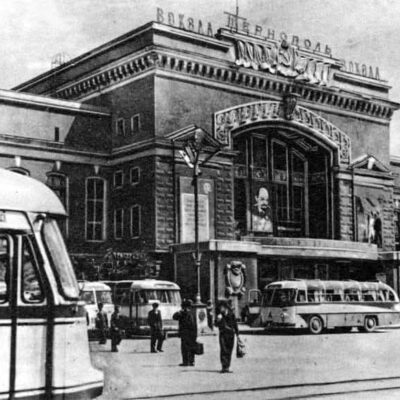 Тернопільський залізничний вокзал 1960-ті