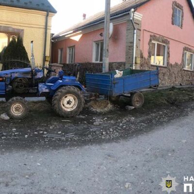 Трактор ДТП