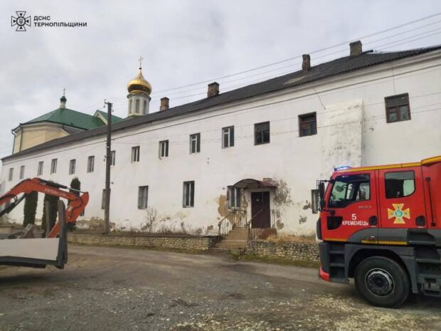 Пожежа святині на Кременеччині