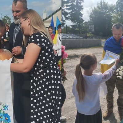 зустріли воїна з полону