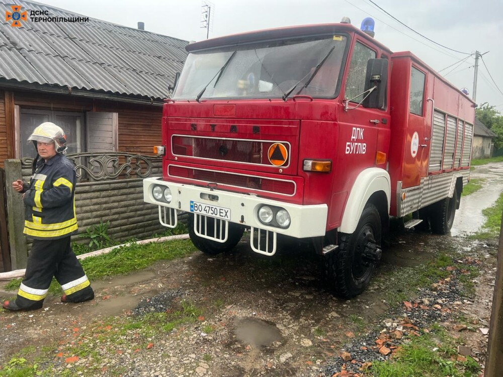 Ланівці пожежа