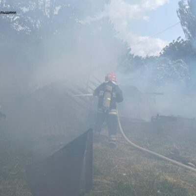 пожежа на Кременеччині