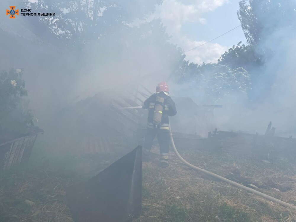 пожежа на Кременеччині