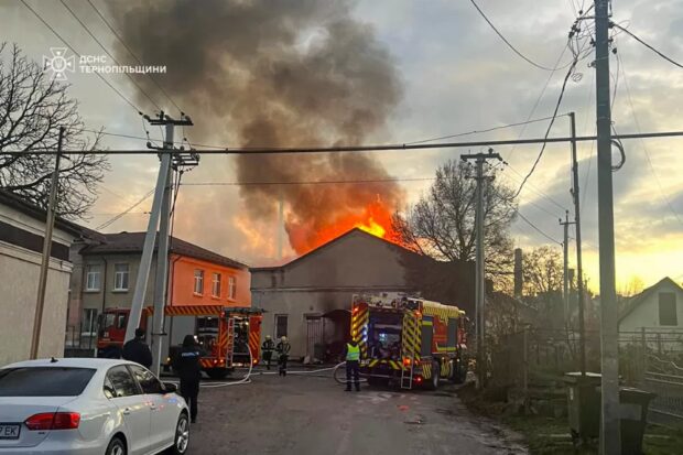 Микулинці пожежа