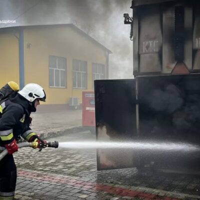 пожежа трансформаторної підстанції