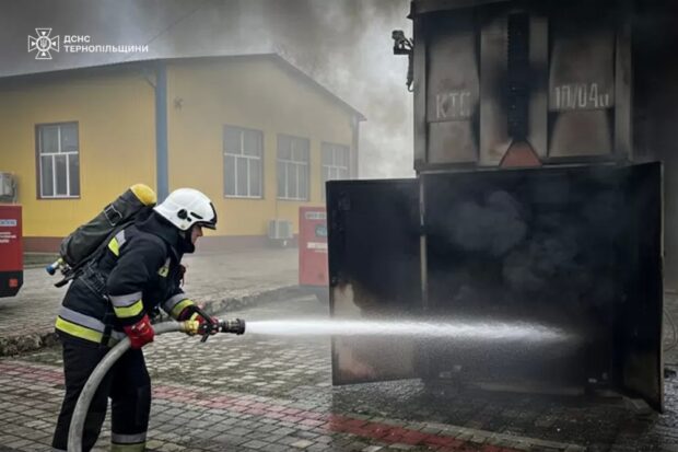 пожежа трансформаторної підстанції