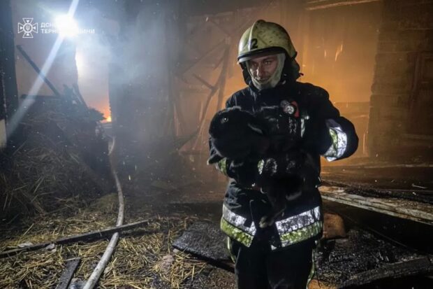 пожежа Теребовля