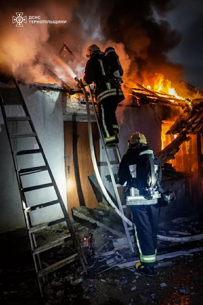 пожежа у Теребовлі
