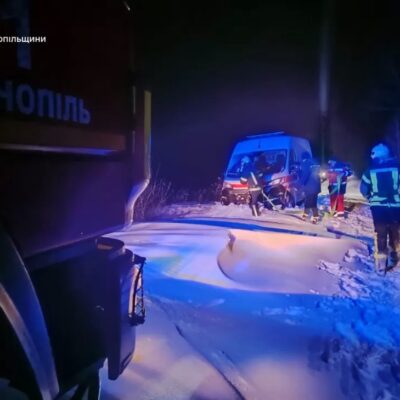 у заметах застрягла швидка