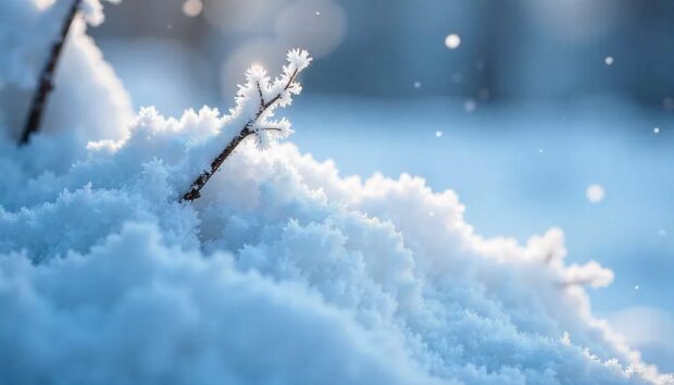 мороз і сніг