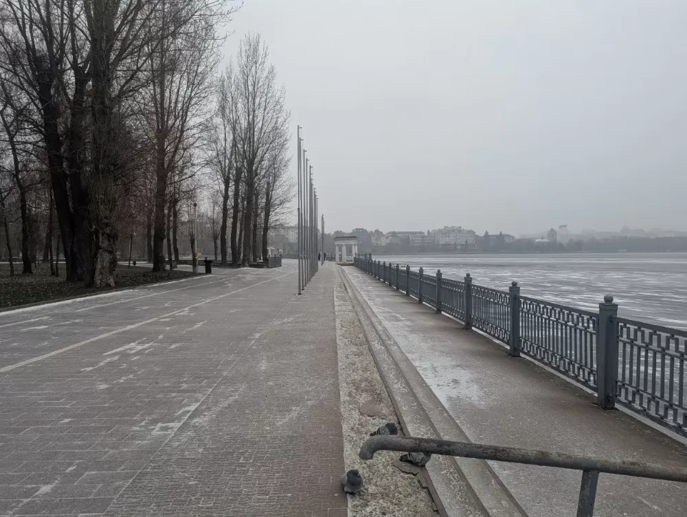 зима у Тернополі