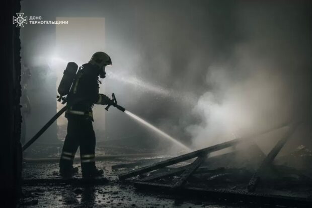 пожежа в Почаєві