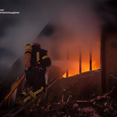 пожежа на Тернопільщині