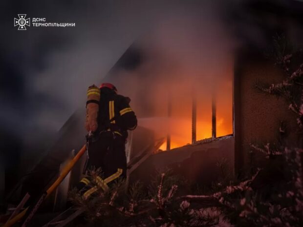 пожежа на Тернопільщині