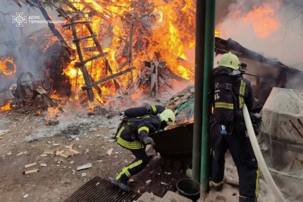 пожежа Глибочок