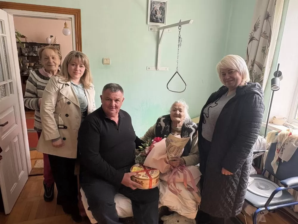 жителька Тернопільщини відзначила 101 рік