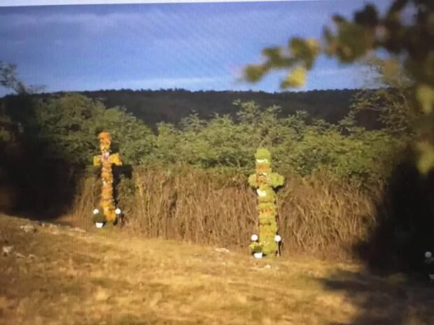 вбирання хрестів Монастирок