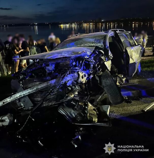 смертельна ДТП на дамбі