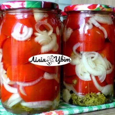 помідори мариновані половинками