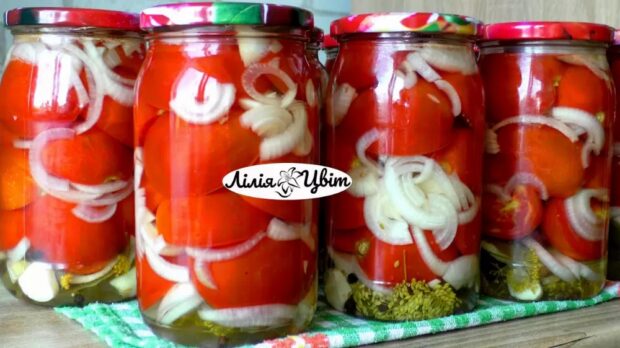 помідори мариновані половинками